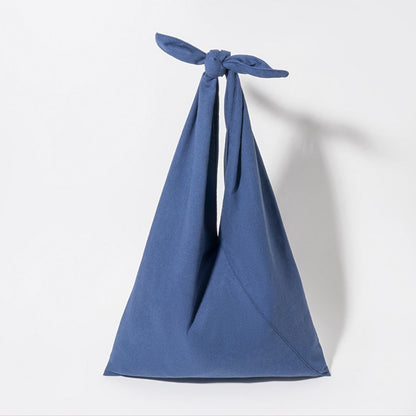 Knotted Triangle Shoulder Bag