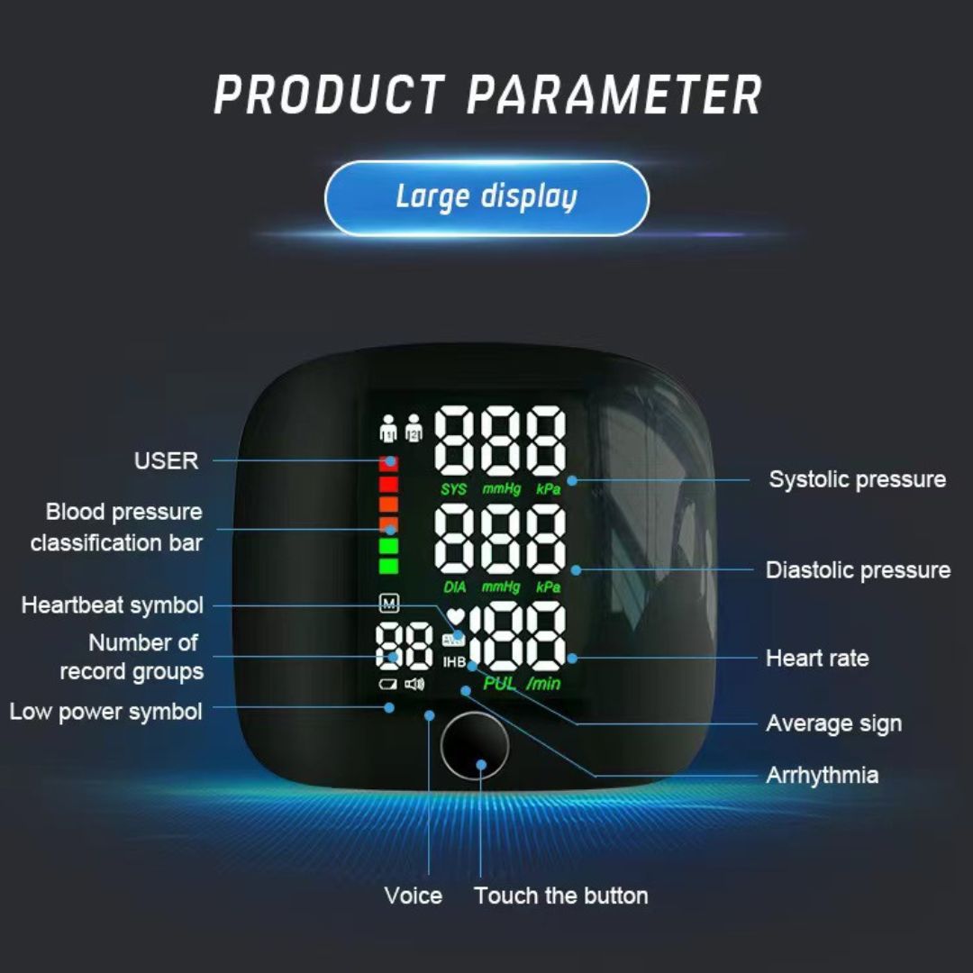 手首タッチ血圧計
