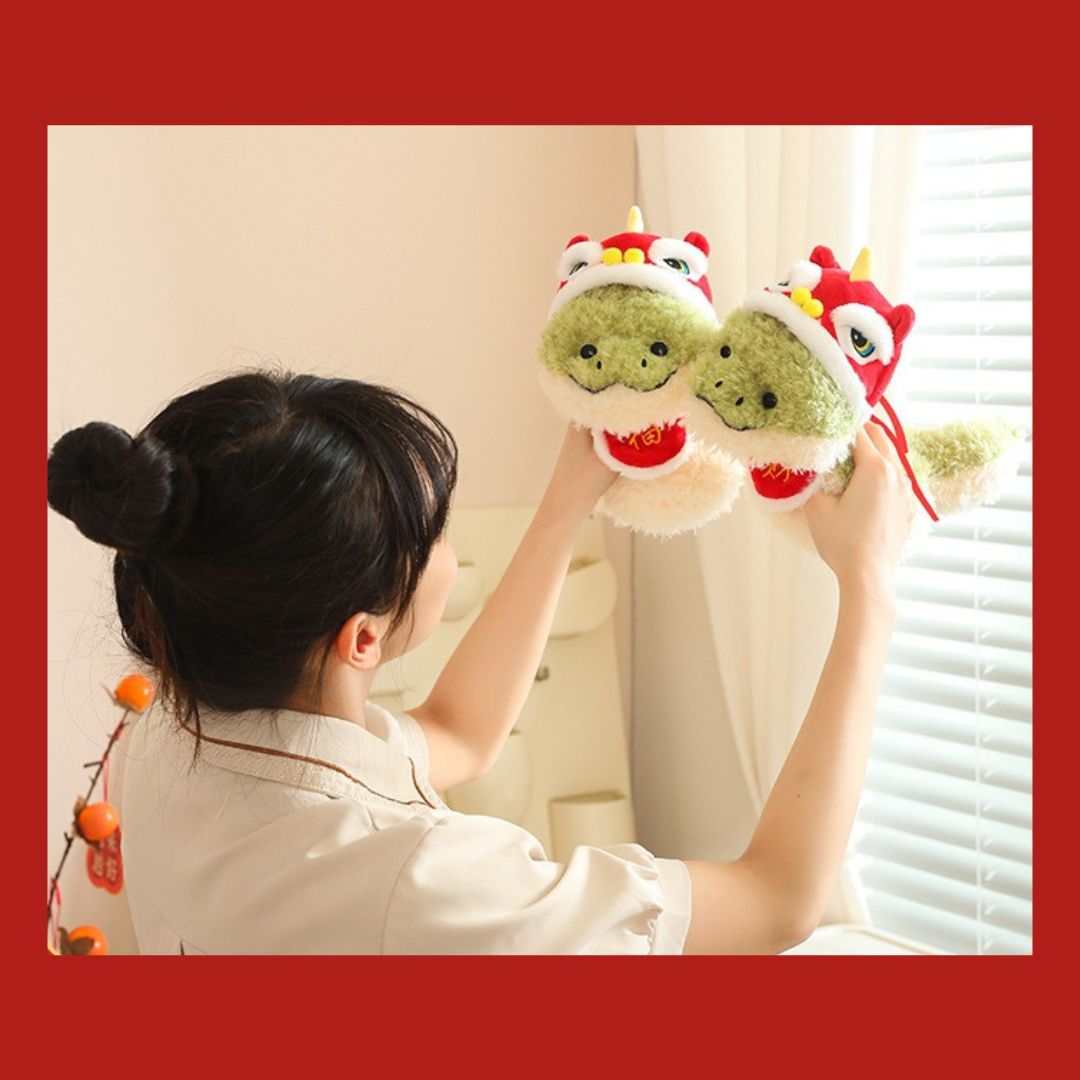 ヘビのマスコット人形