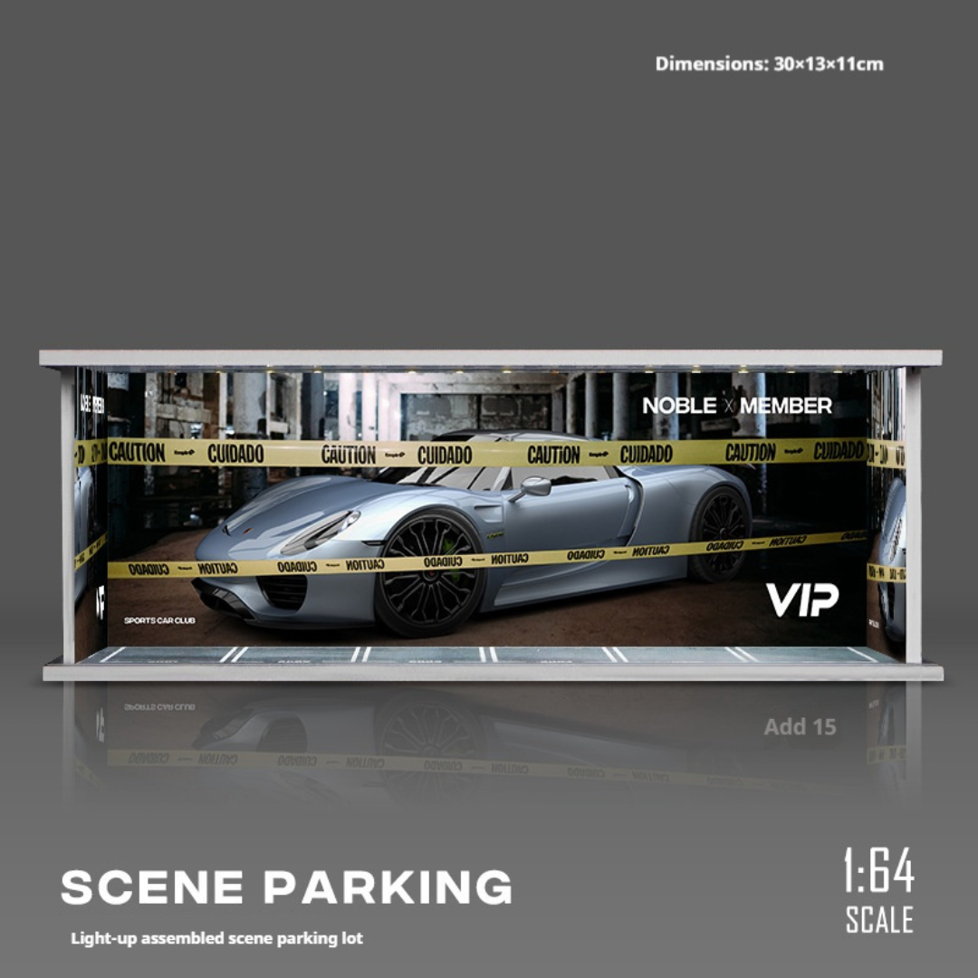 1:64 Parking Lot Lighting Scene Box