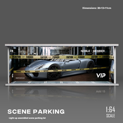 1:64 Parking Lot Lighting Scene Box