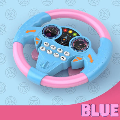 Kids' Car Ride Simulation Steering Wheel