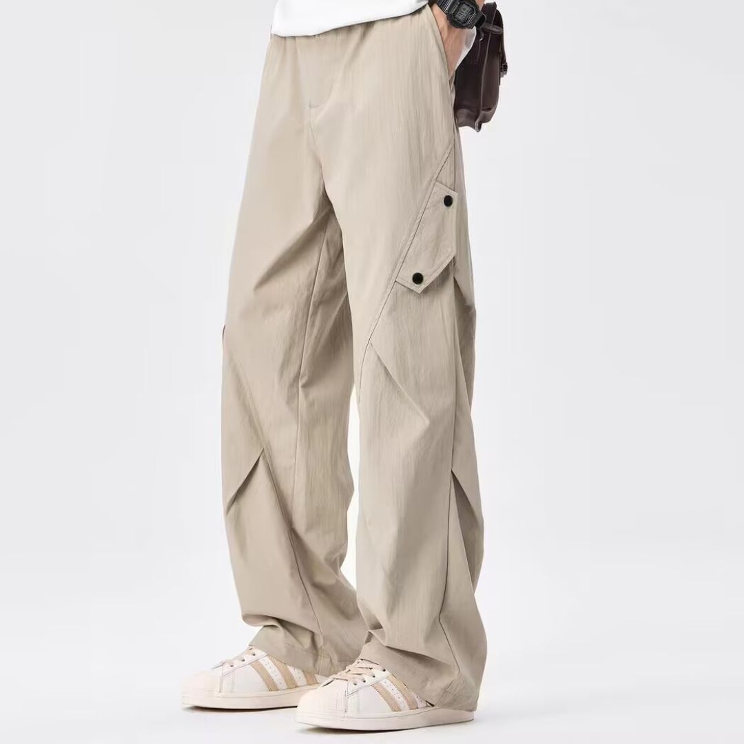 Ice Silk Quick-Dry Cargo Pants