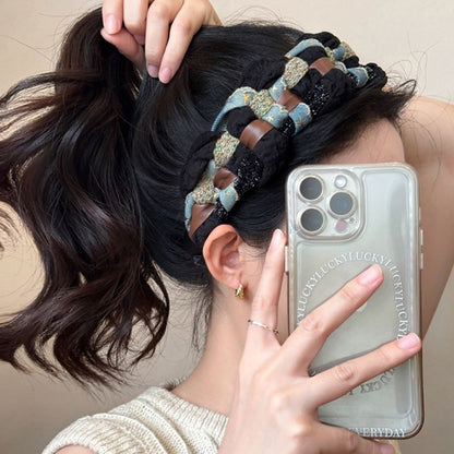 デニムスターツイストヘアバンド
