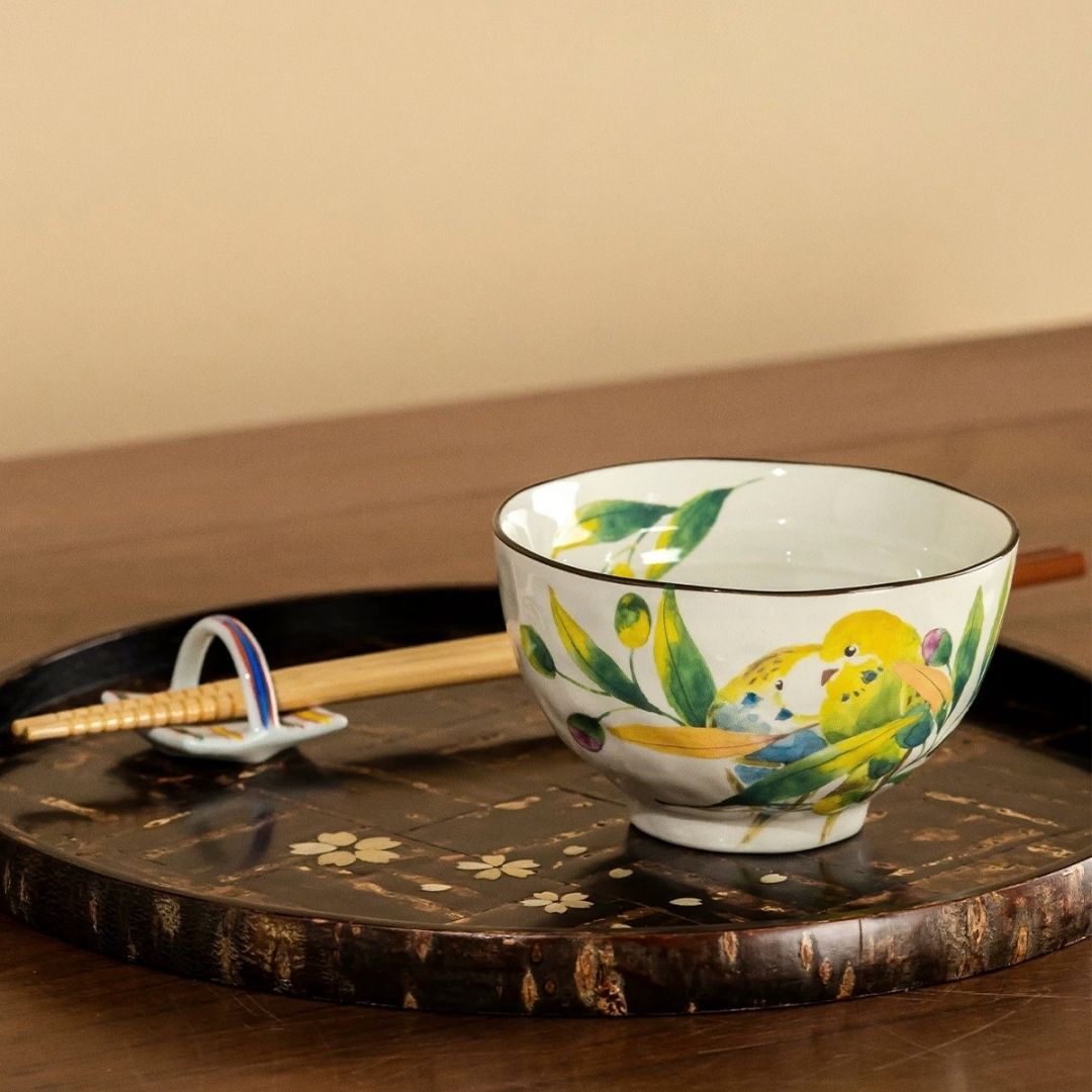 Hyakutori Rice Bowl Set