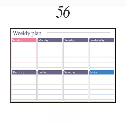 磁性可擦寫月曆板套裝 