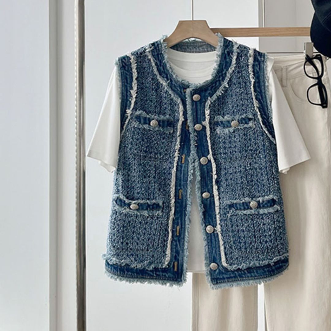 Vintage Denim Vest