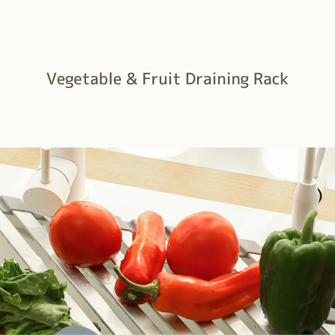 Kitchen Draining Triangular Rack