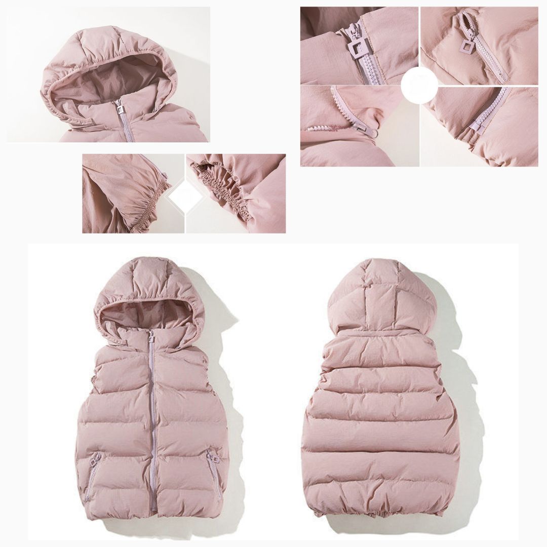 Solid Color Cotton Vest
