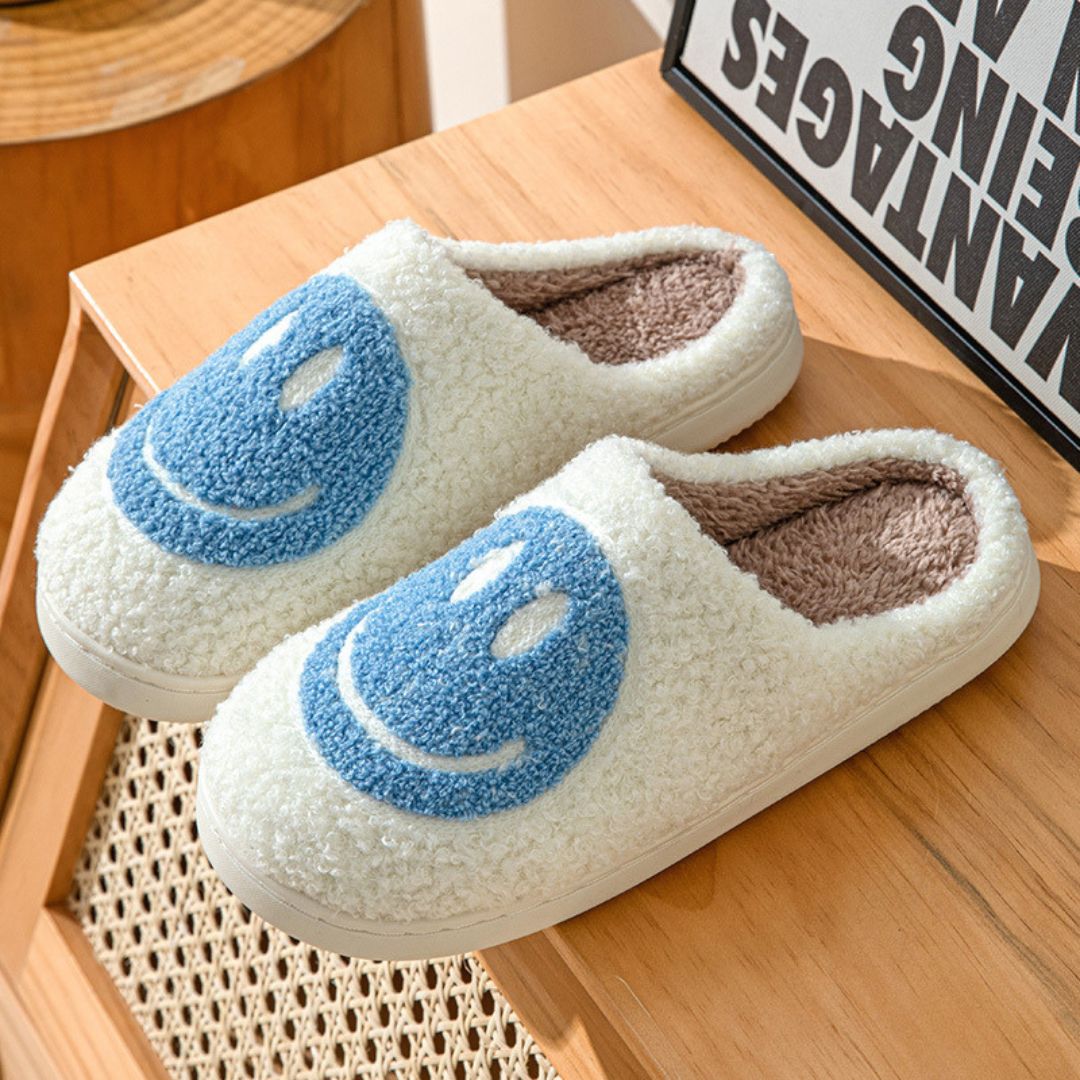 Smiley Face Anti-Slip Slippers