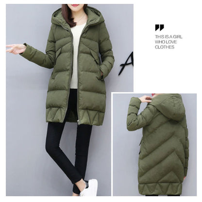 收身棉外套