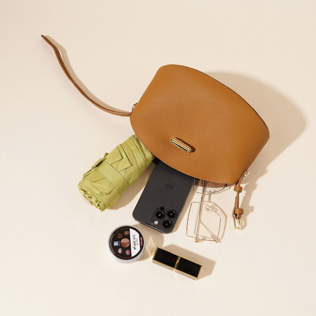 Genuine Leather Crossbody Shoulder Handbag