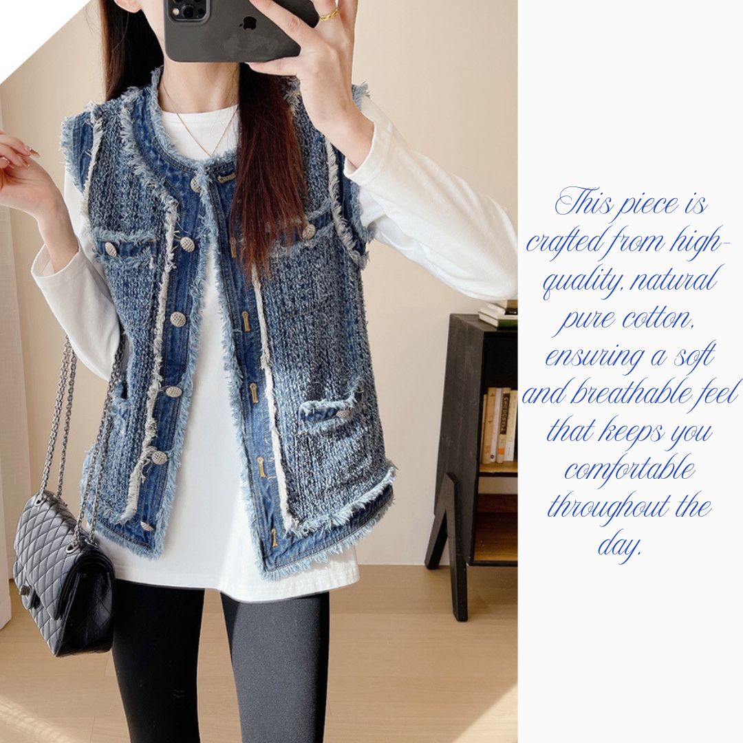 Vintage Denim Vest