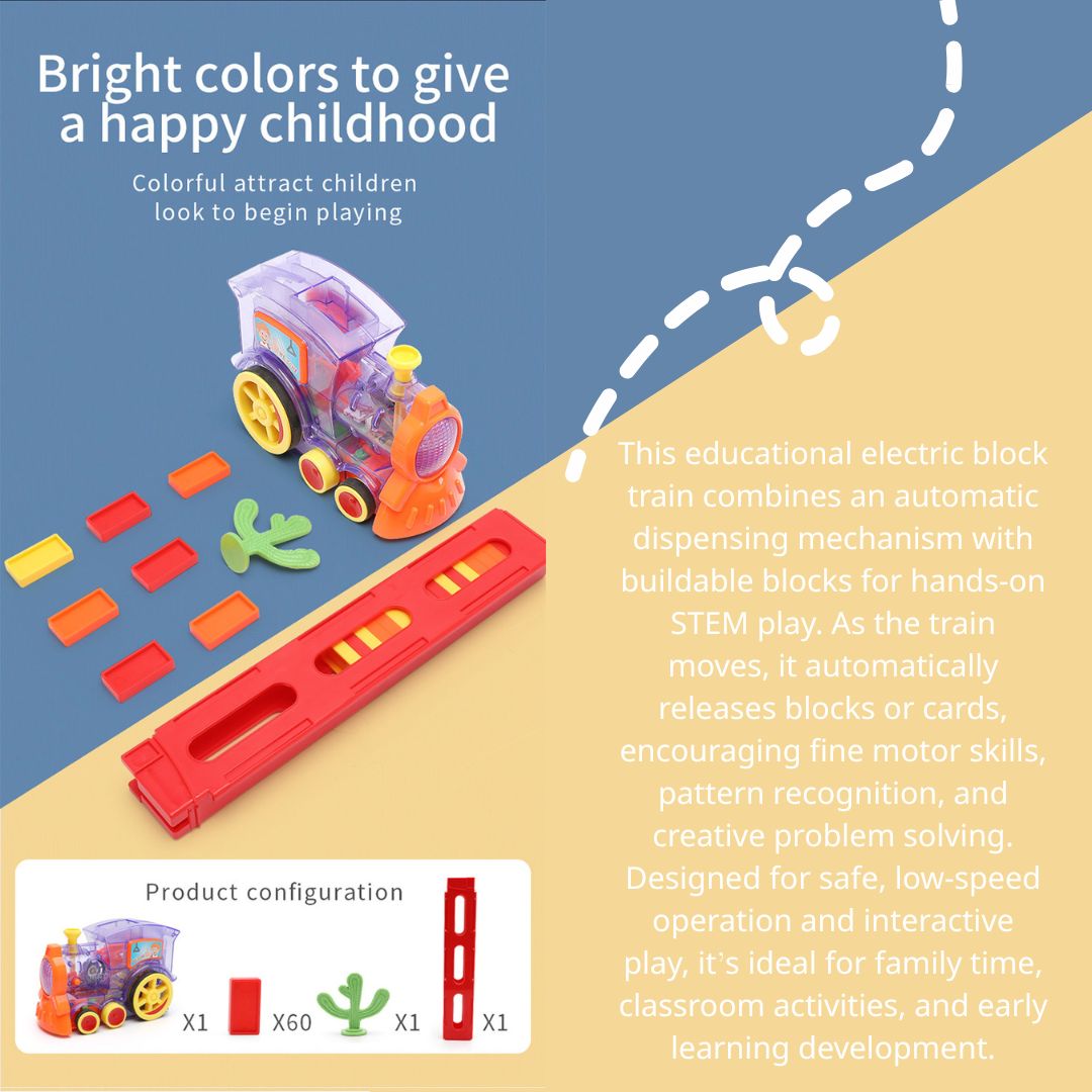 Smart Motorized Train Building Set