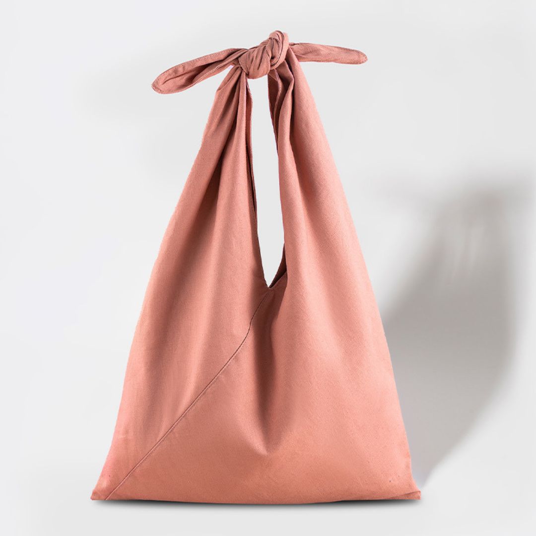 Knotted Triangle Shoulder Bag