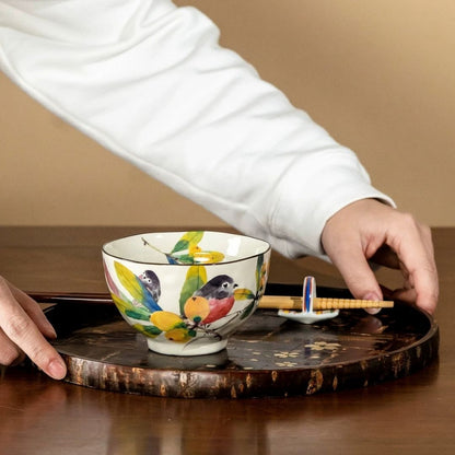 Hyakutori Rice Bowl Set