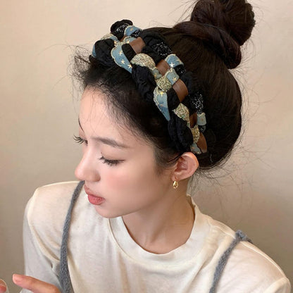 デニムスターツイストヘアバンド