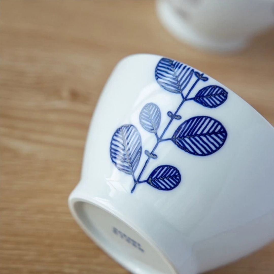 Mint Leaf Rice Bowl Set