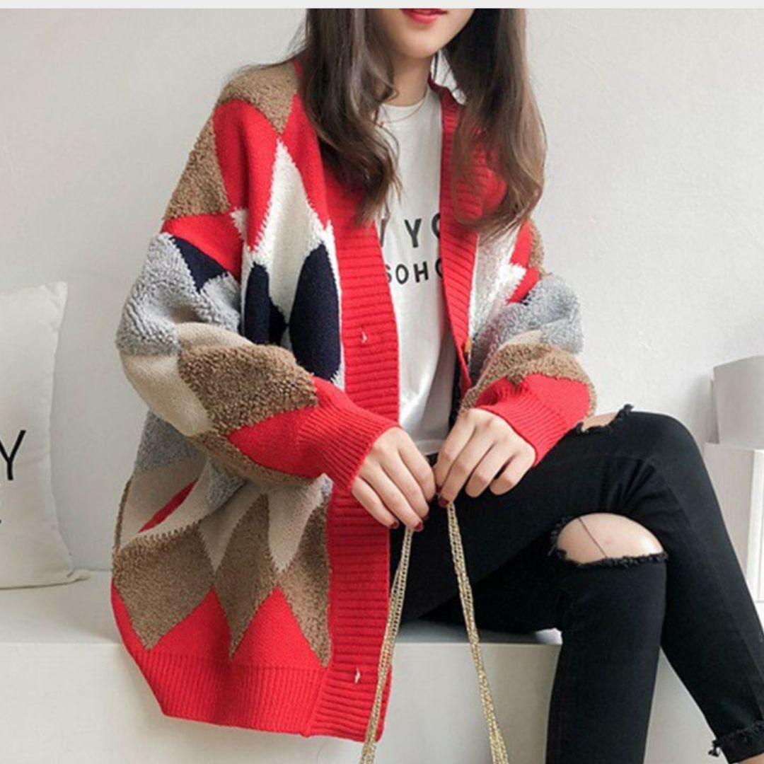 Knitted Wide Sweater