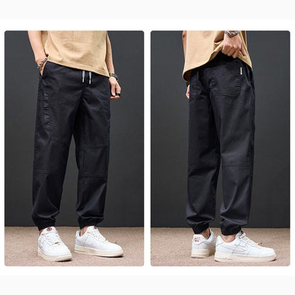 New Summer Lightweight Cuffed Trousers