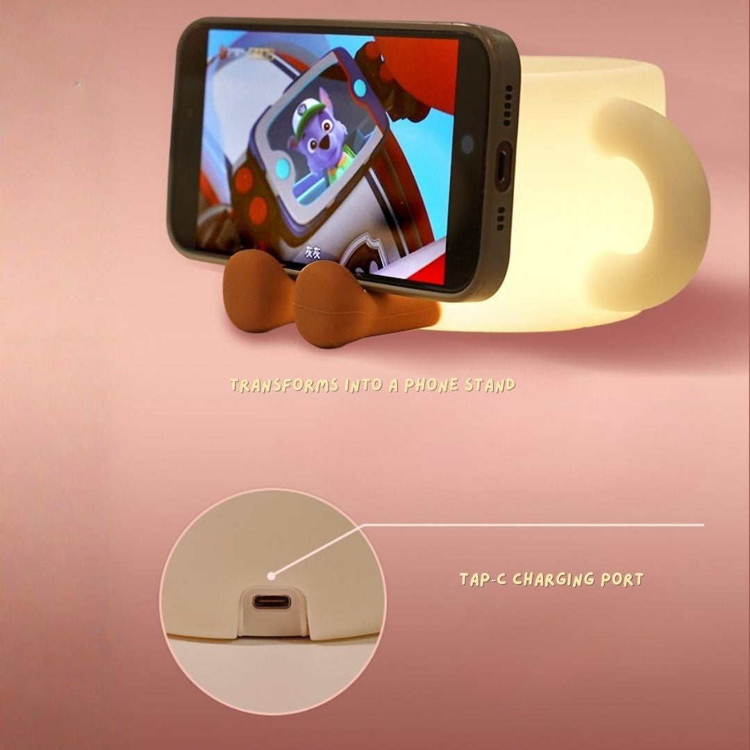 Creative Silicone Touch-Activated Night Light
