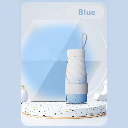 Gradient Color Mini Folding Umbrella