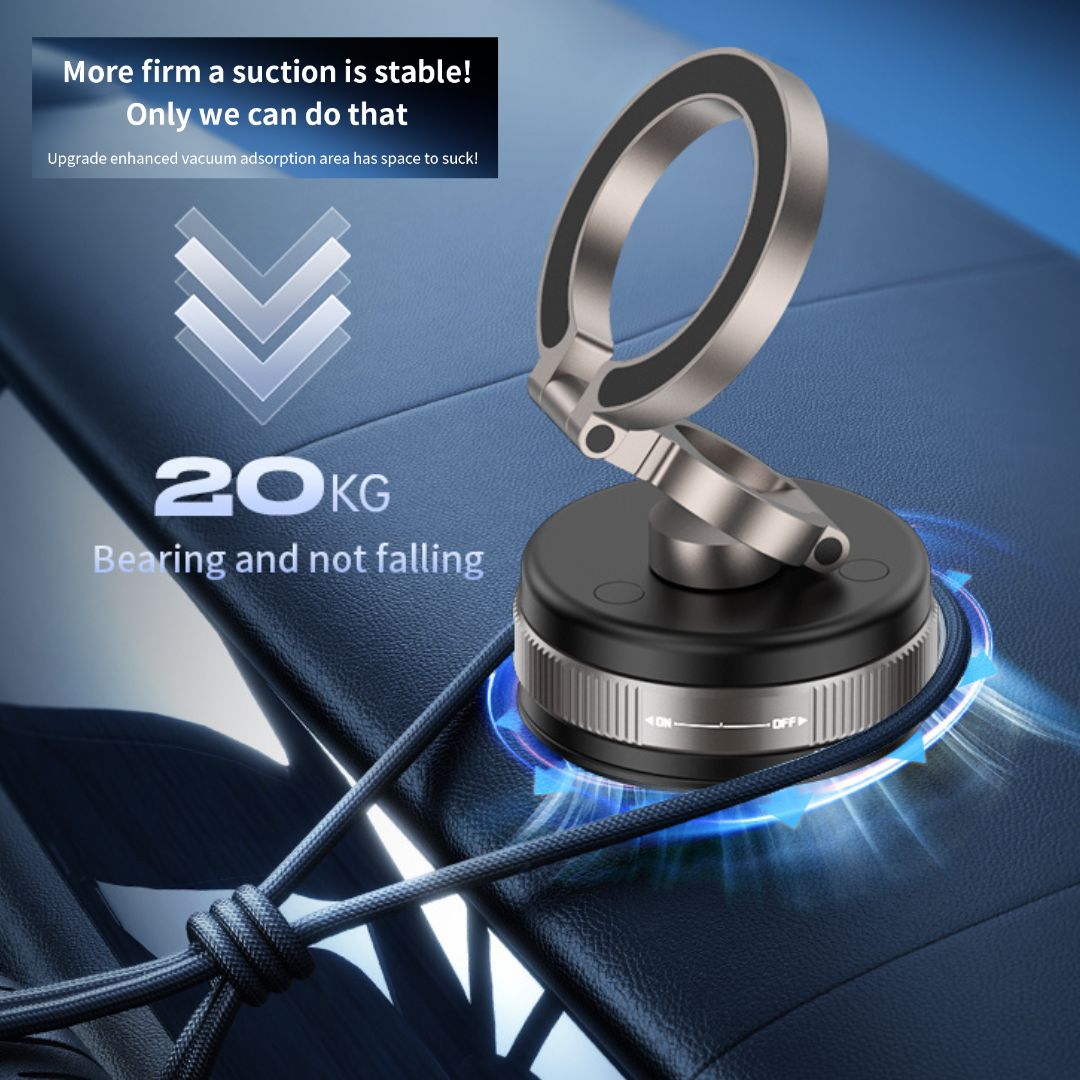 D1X Vacuum Folding Magnetic Phone Holder