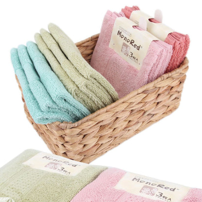 MonoRed Pure Cotton Facial Towels (3-Pack)