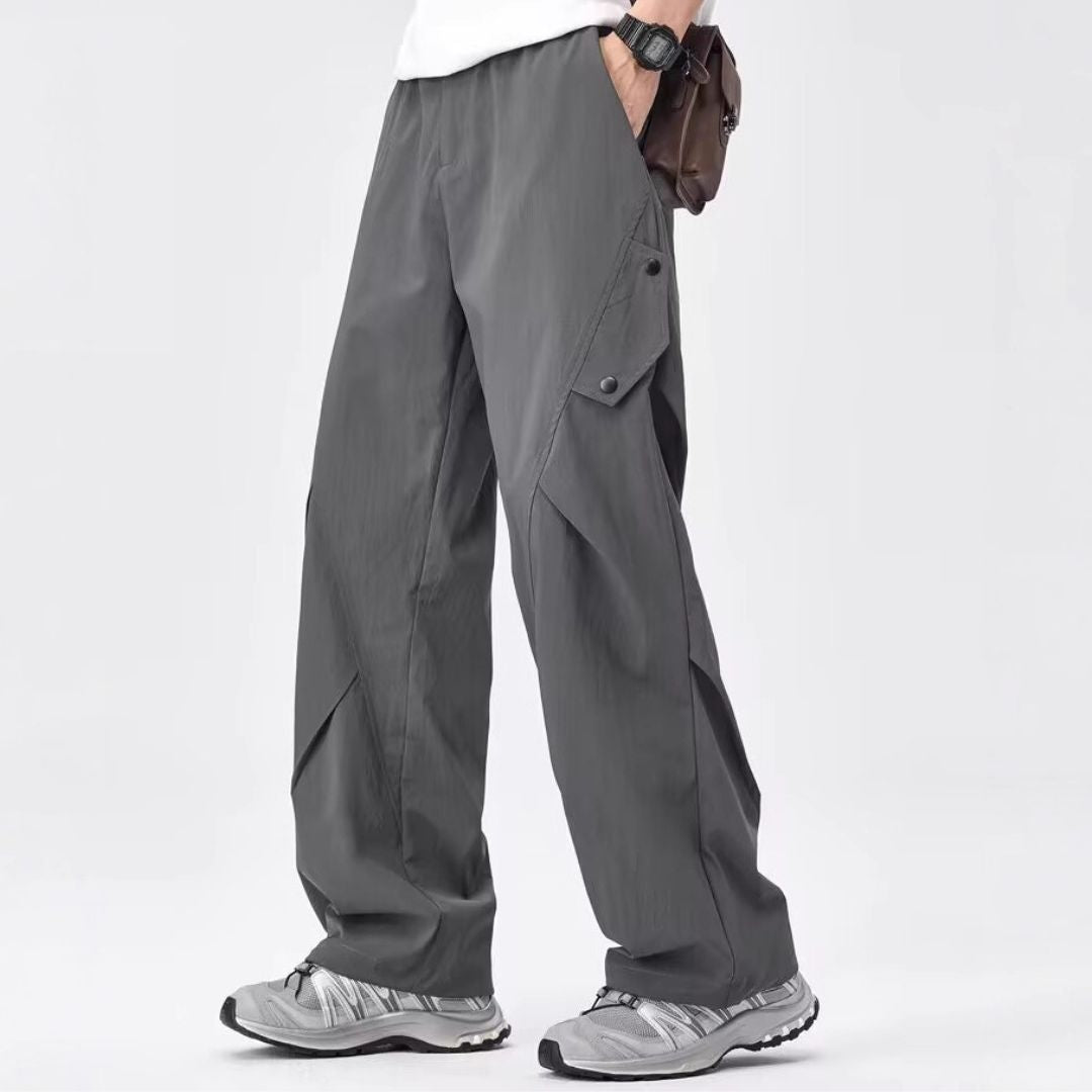 Ice Silk Quick-Dry Cargo Pants