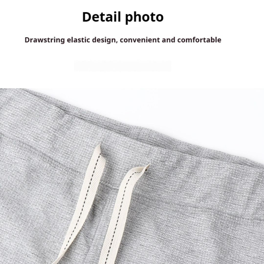 270g Japanese-style Waffle Fabric Mid-length Shorts