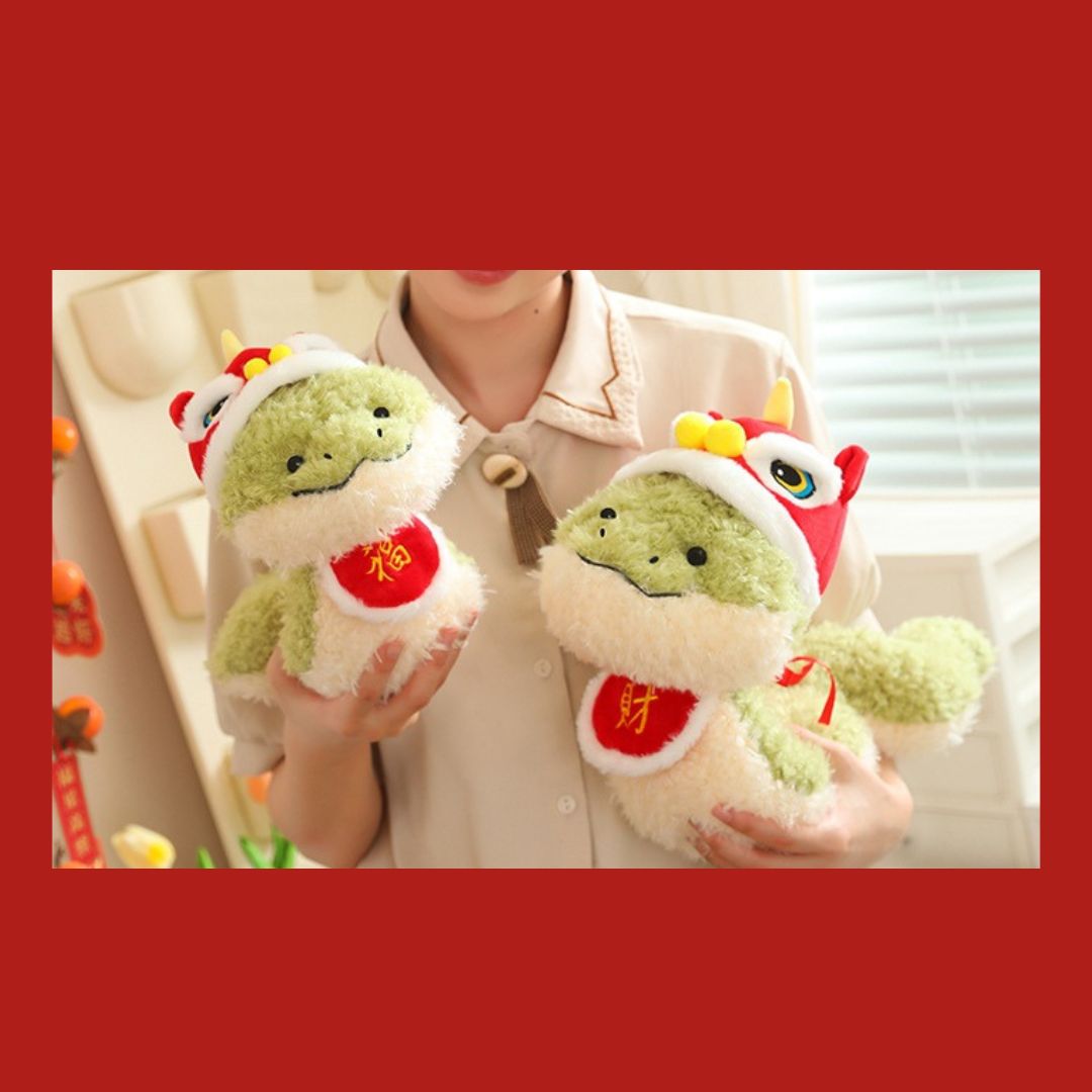 ヘビのマスコット人形