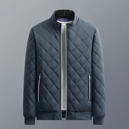 Men's Stand-Collar Casual Thermal Jacket
