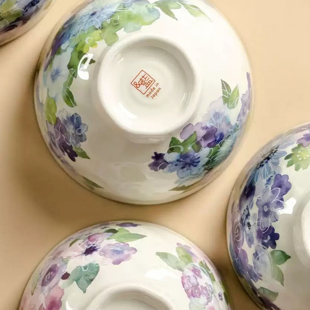 Hanakoubou Rice Bowl Set
