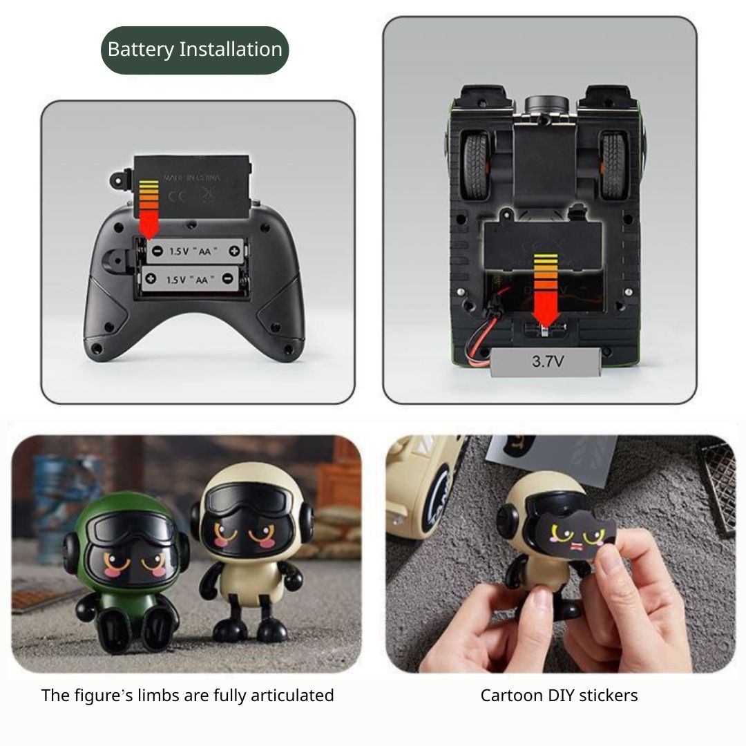 赤外線バトルタンク RCカー