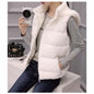 Solid Color Cotton Vest