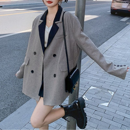 Color Block Blazer