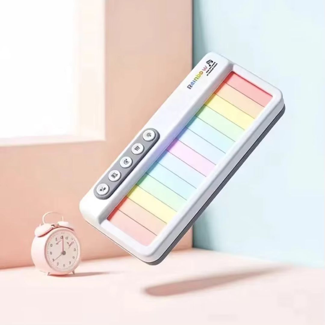 レインボーライトミュージックキーボードおもちゃ
