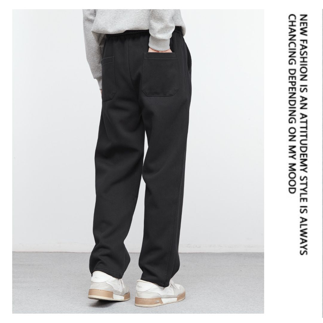 Loose straight casual pants
