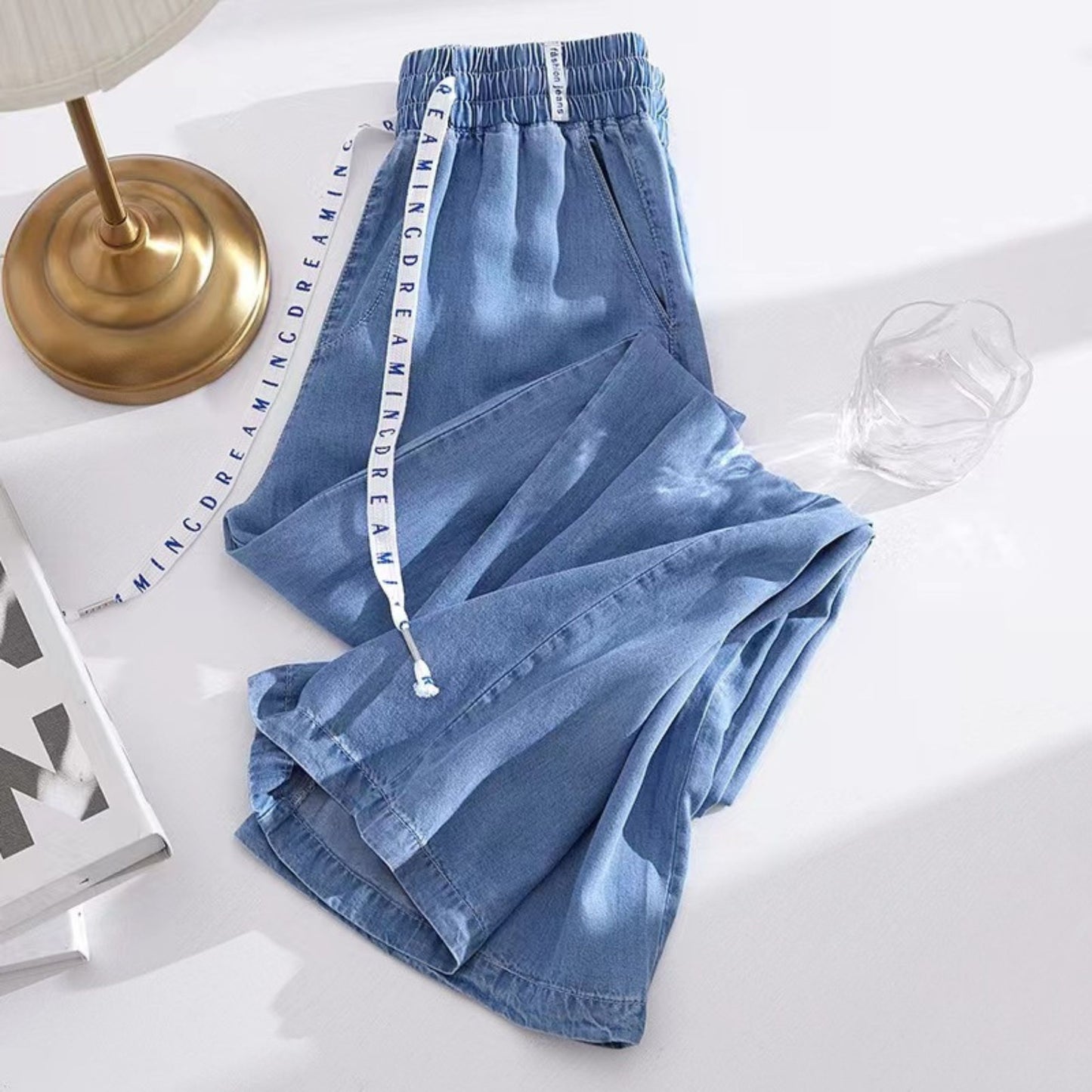 Casual Ice Silk Jeans