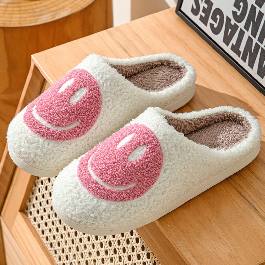 Smiley Face Anti-Slip Slippers