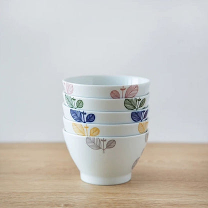 Mint Leaf Rice Bowl Set