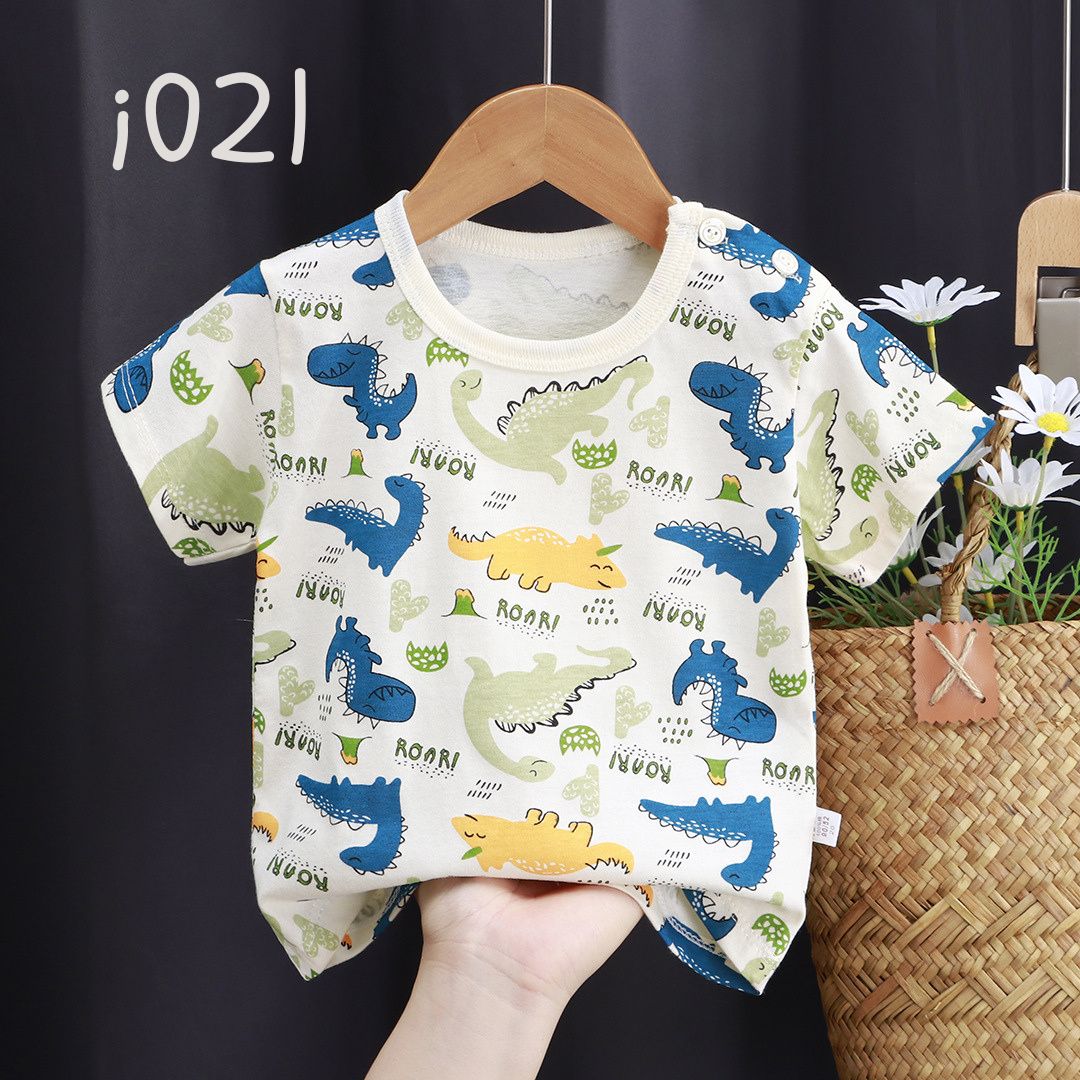 キッズ半袖コットンTシャツ（2枚以上）  