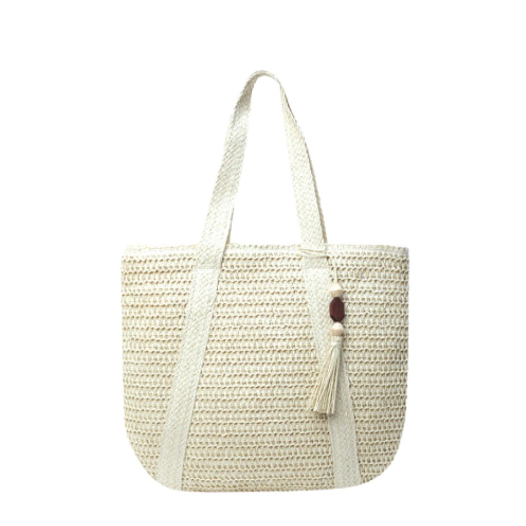 Large Capacity Straw Shoulder Bag