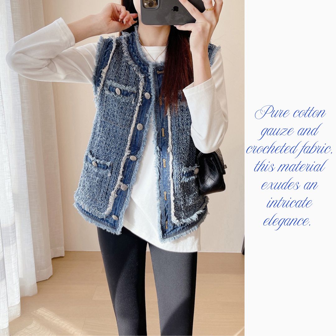 Vintage Denim Vest