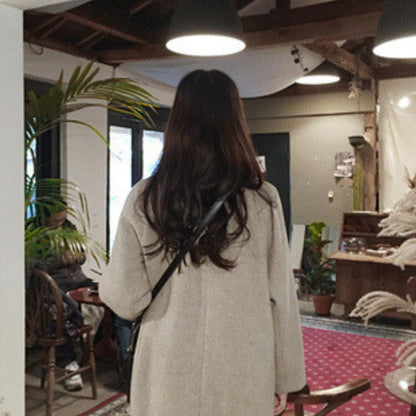 Loose Mid Length Coat