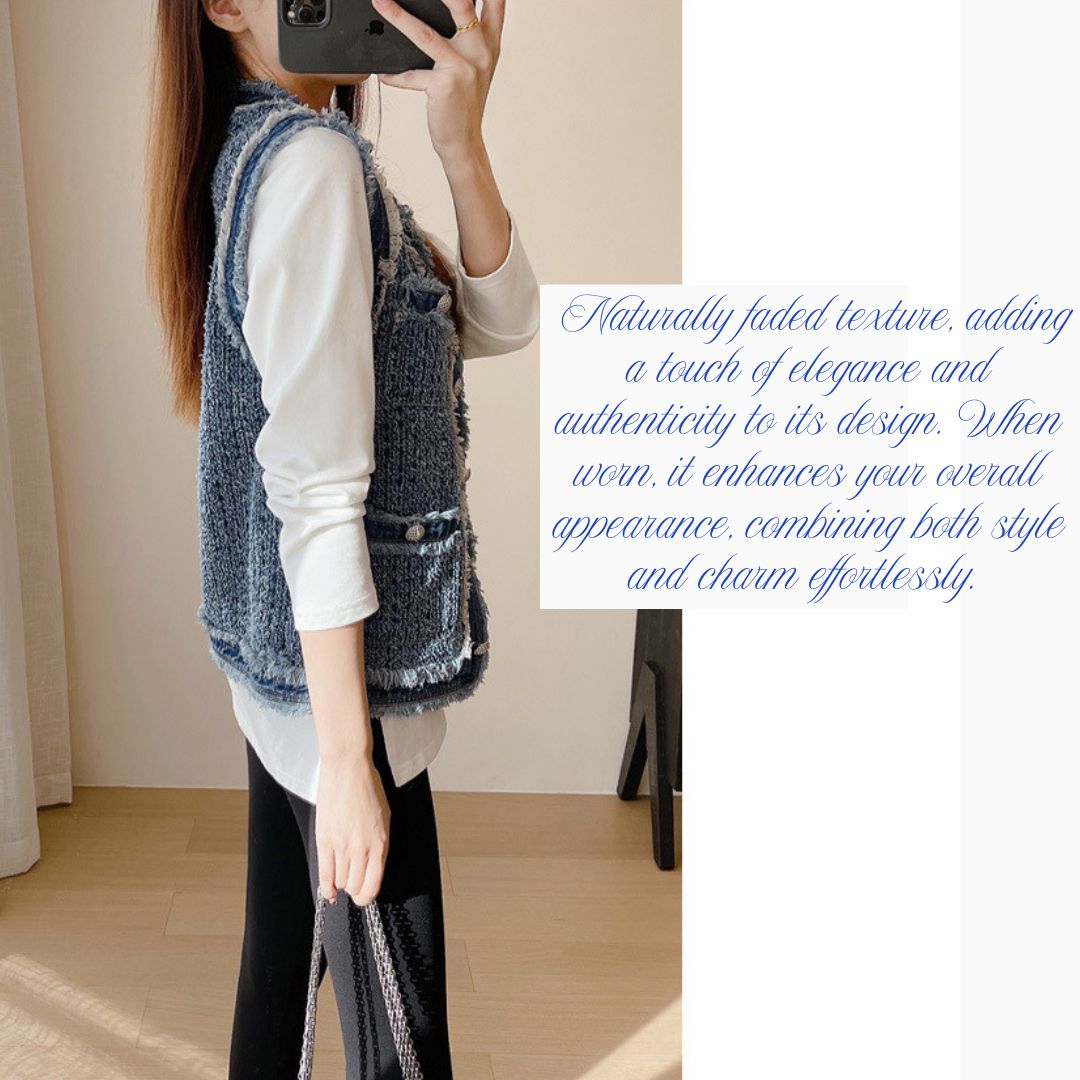 Vintage Denim Vest