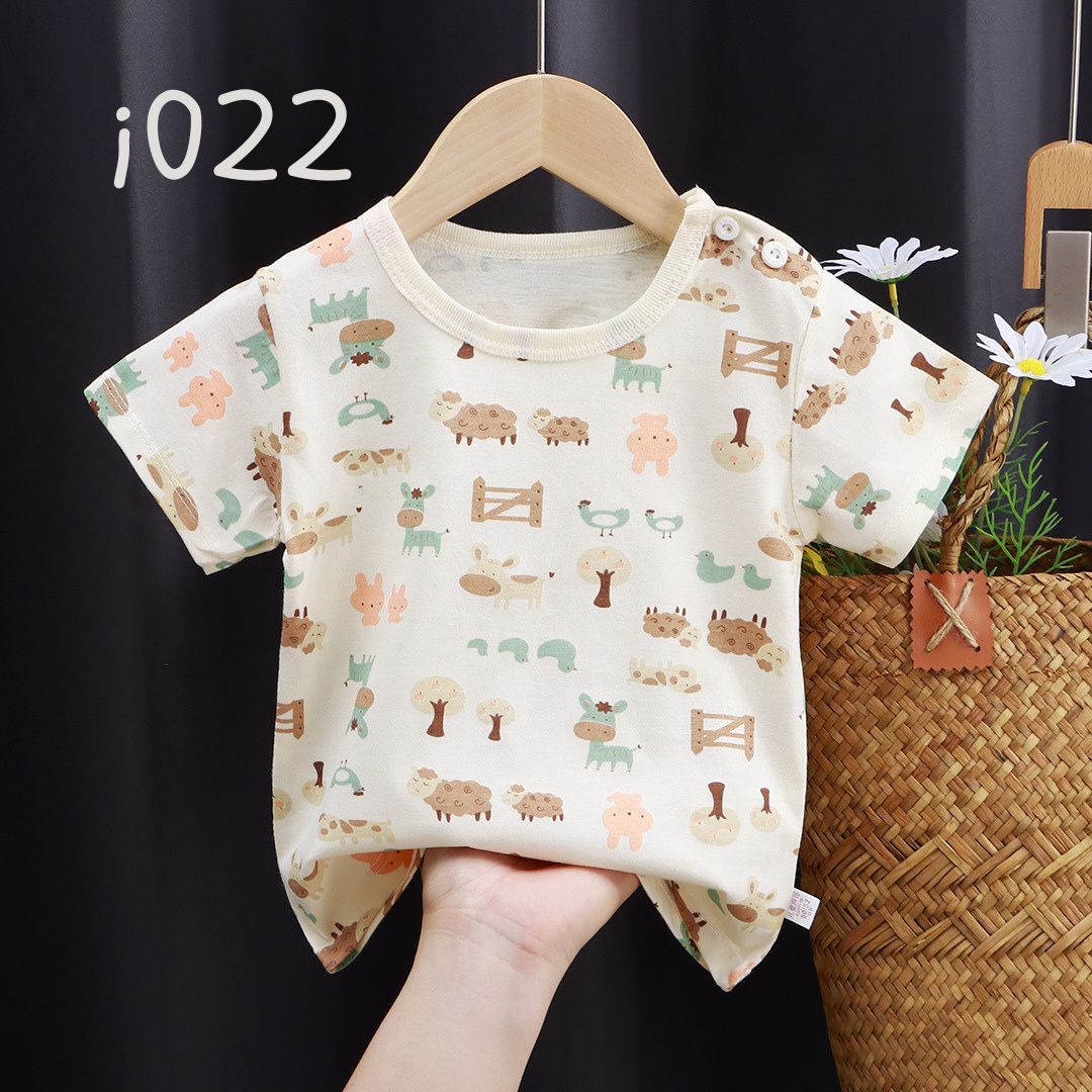 キッズ半袖コットンTシャツ（2枚以上）  