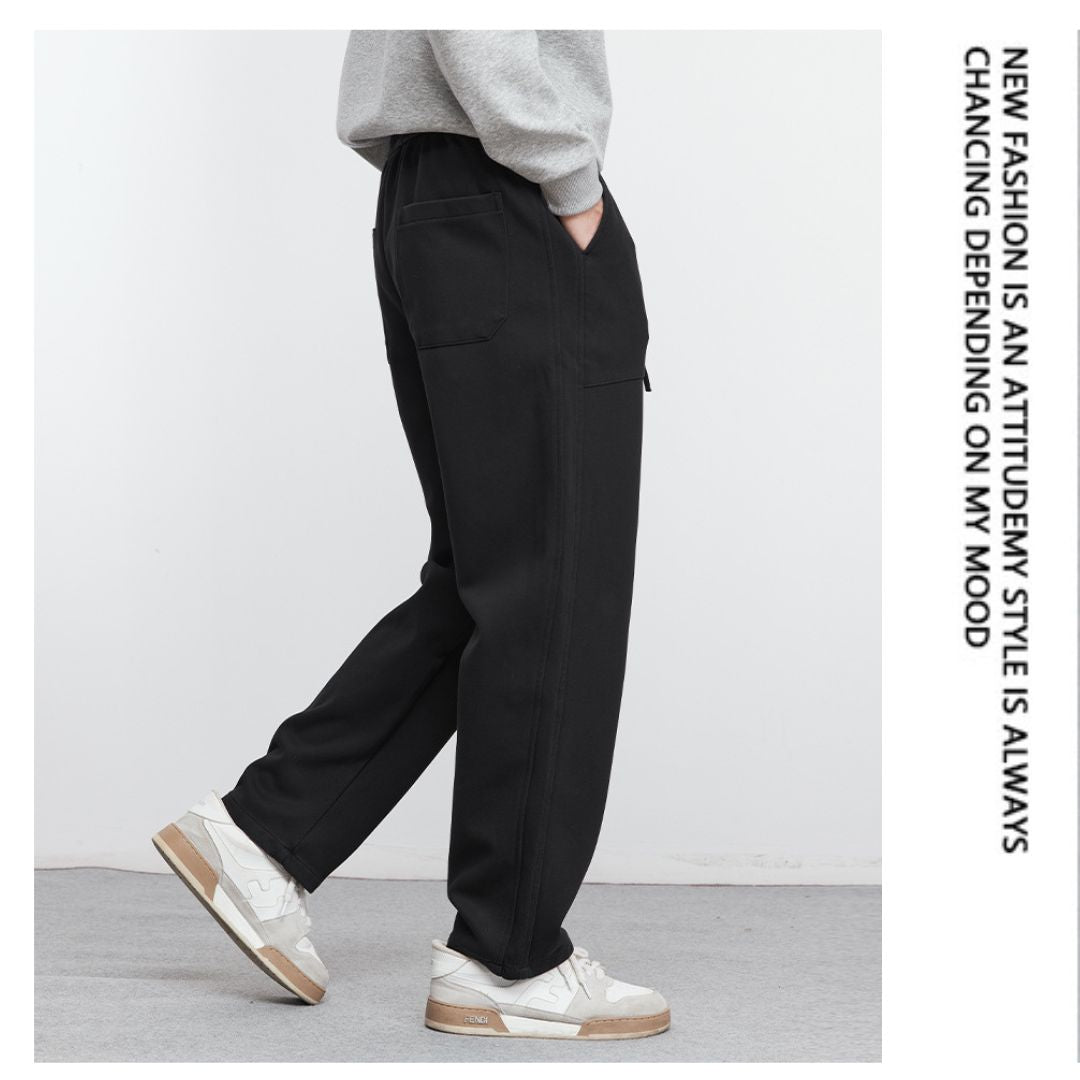 Loose straight casual pants