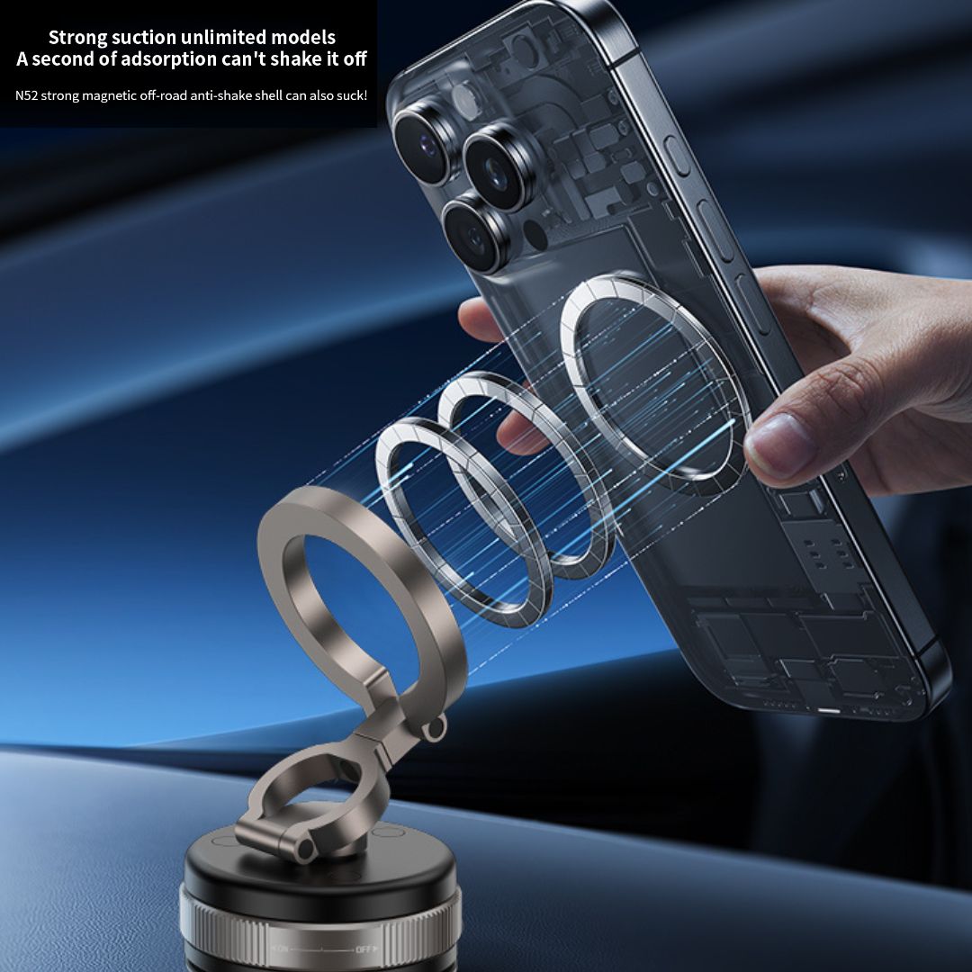 D1X Vacuum Folding Magnetic Phone Holder