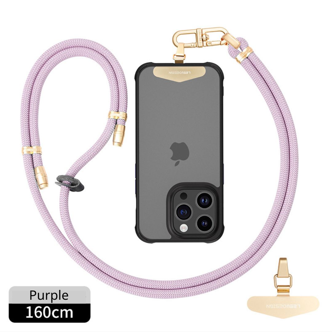 携帯電話用編み込みスリング